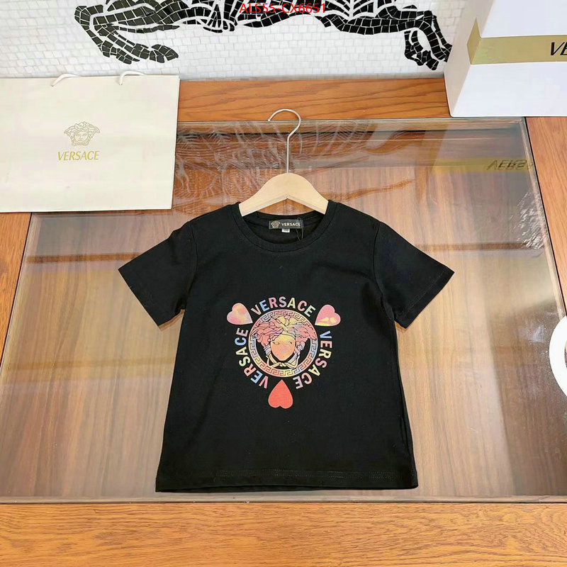 Kids clothing-Versace buy the best high quality replica ID: CX6651 $: 55USD