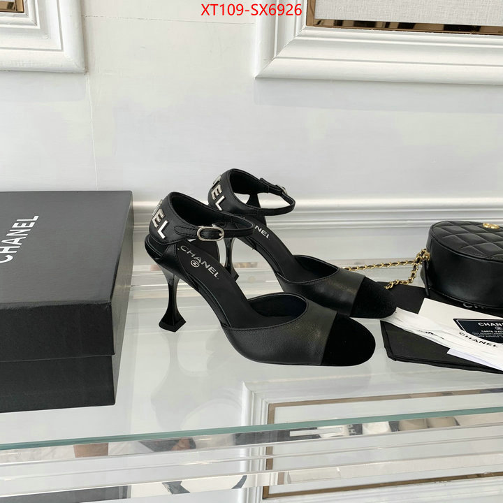 Women Shoes-Chanel top 1:1 replica ID: SX6926 $: 109USD