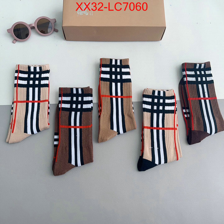 Sock-Burberry online store ID: LC7060 $: 32USD