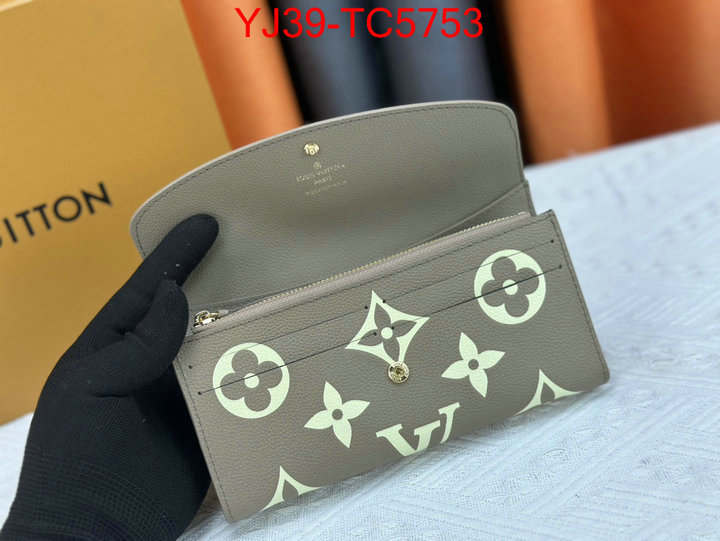 LV Bags(4A)-Wallet where can you buy a replica ID: TC5753 $: 39USD,