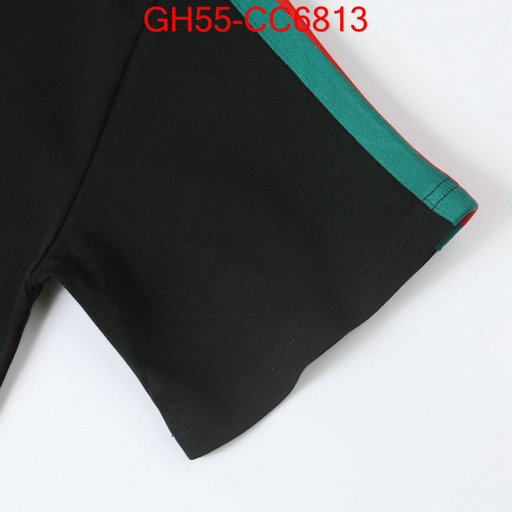 Clothing-Gucci aaaaa quality replica ID: CC6813 $: 55USD