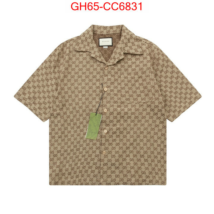 Clothing-Gucci best quality replica ID: CC6831 $: 65USD