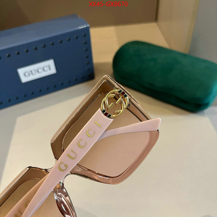 Glasses-Gucci online store ID: GX8670 $: 45USD