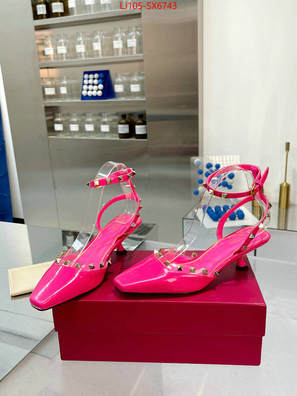 Women Shoes-Valentino 2024 replica ID: SX6743 $: 105USD