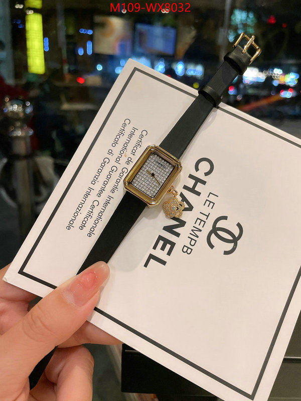 Watch(4A)-Chanel 2024 aaaaa replica customize ID: WX8032 $: 109USD