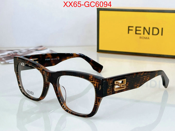 Glasses-Fendi knockoff highest quality ID: GC6094 $: 65USD