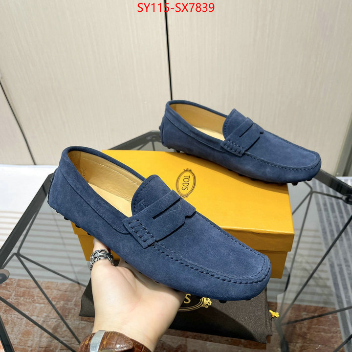 Men Shoes-Tods knockoff highest quality ID: SX7839 $: 115USD