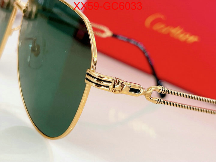 Glasses-Cartier how to buy replica shop ID: GC6033 $: 59USD