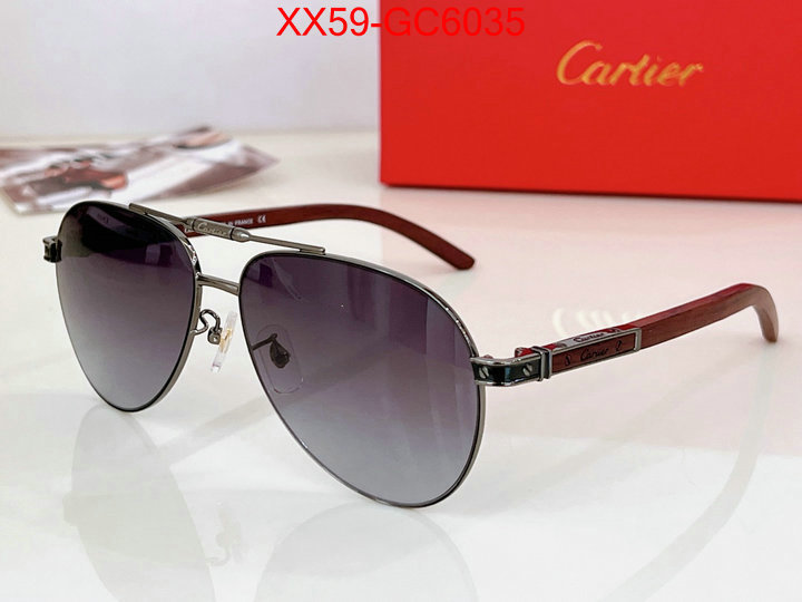 Glasses-Cartier the best quality replica ID: GC6035 $: 59USD