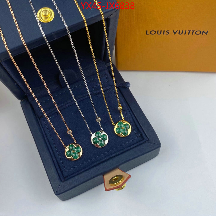 Jewelry-LV wholesale designer shop ID: JX6838 $: 45USD