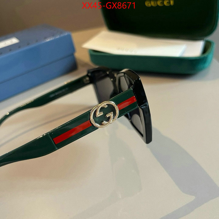 Glasses-Gucci buy 2024 replica ID: GX8671 $: 45USD