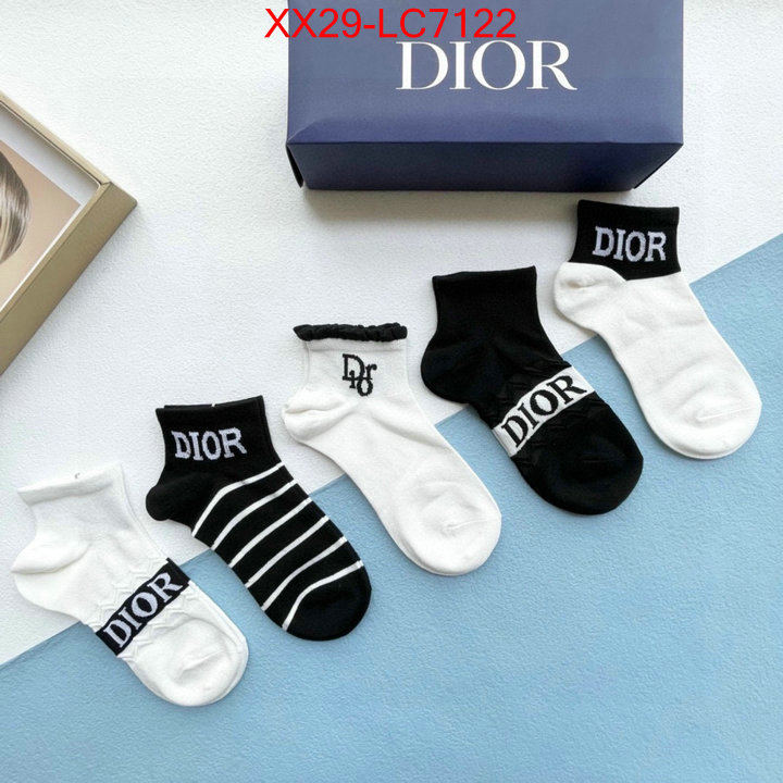 Sock-Dior 1:1 clone ID: LC7122 $: 29USD