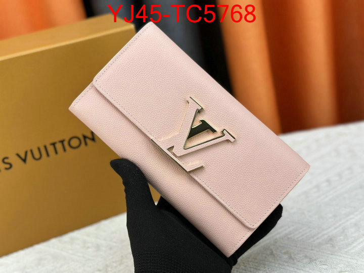 LV Bags(4A)-Wallet customize the best replica ID: TC5768 $: 45USD,