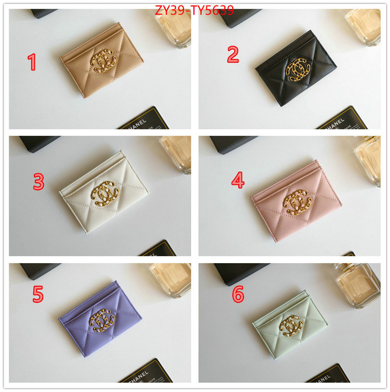 Chanel Bags(4A)-Wallet- 1:1 ID: TY5639 $: 39USD,