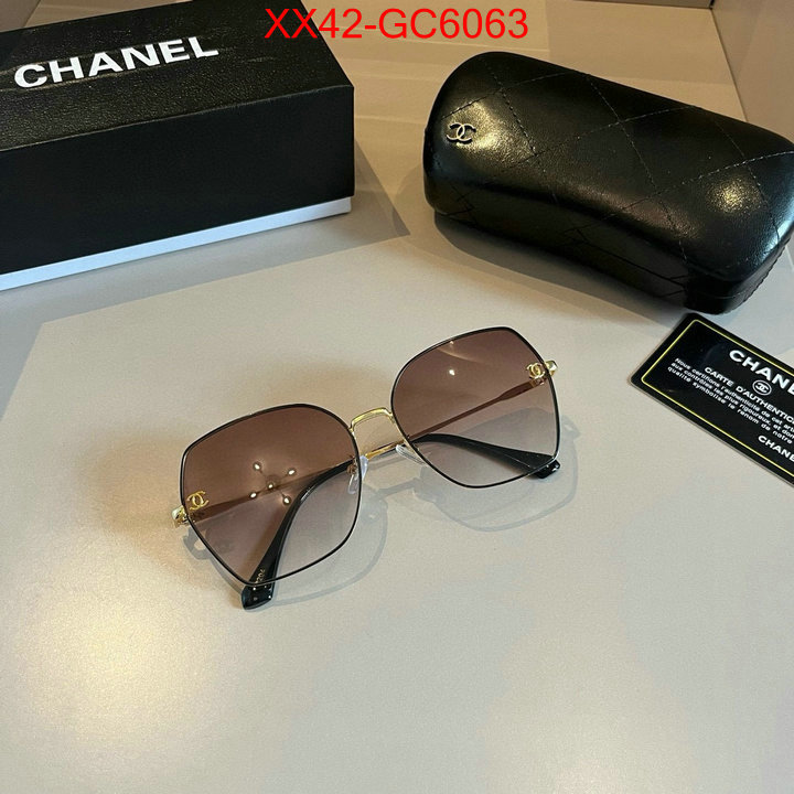 Glasses-Chanel from china ID: GC6063 $: 42USD