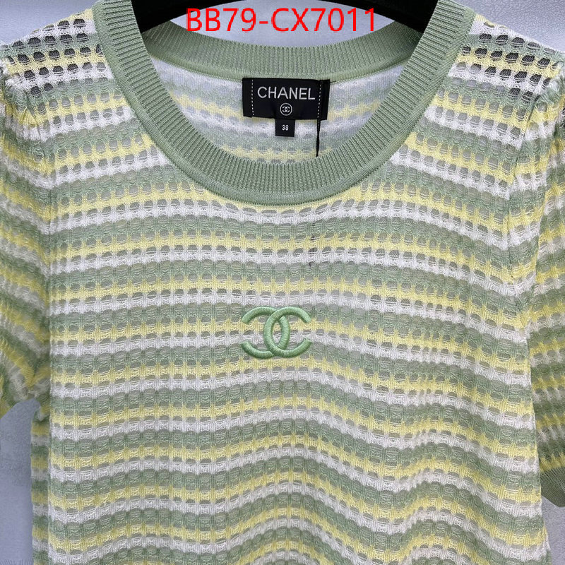 Clothing-Chanel replica best ID: CX7011 $: 79USD