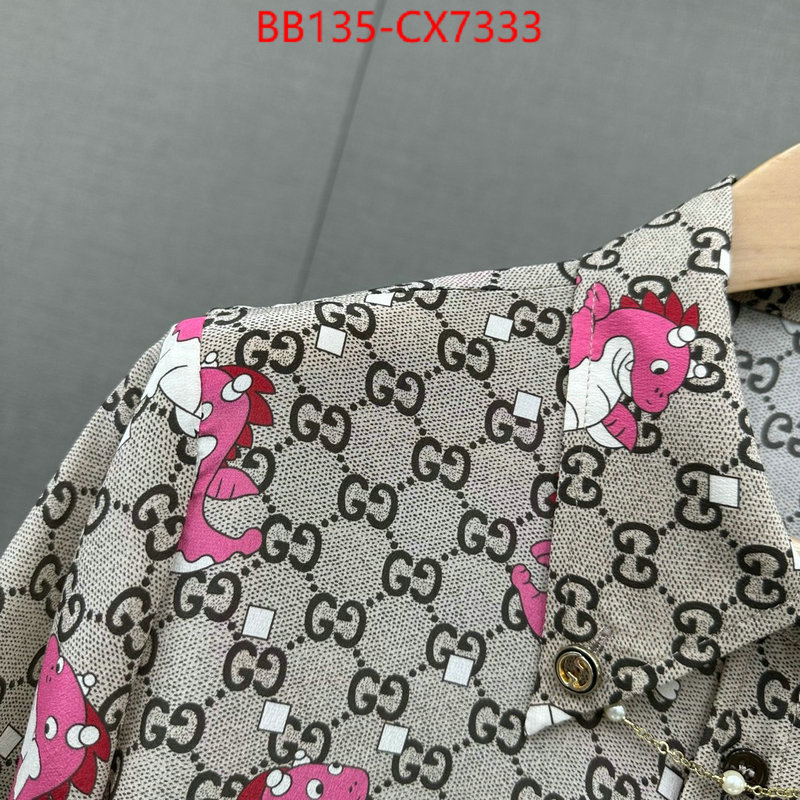 Clothing-Gucci unsurpassed quality ID: CX7333 $: 135USD