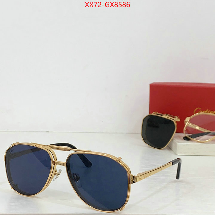 Glasses-Cartier buy 1:1 ID: GX8586 $: 72USD