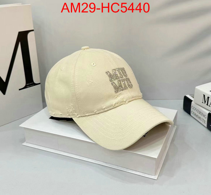 Cap(Hat)-Miu Miu aaaaa+ replica designer ID: HC5440 $: 29USD