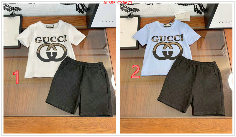 Kids clothing-Gucci where can i buy the best 1:1 original ID: CX6671 $: 85USD