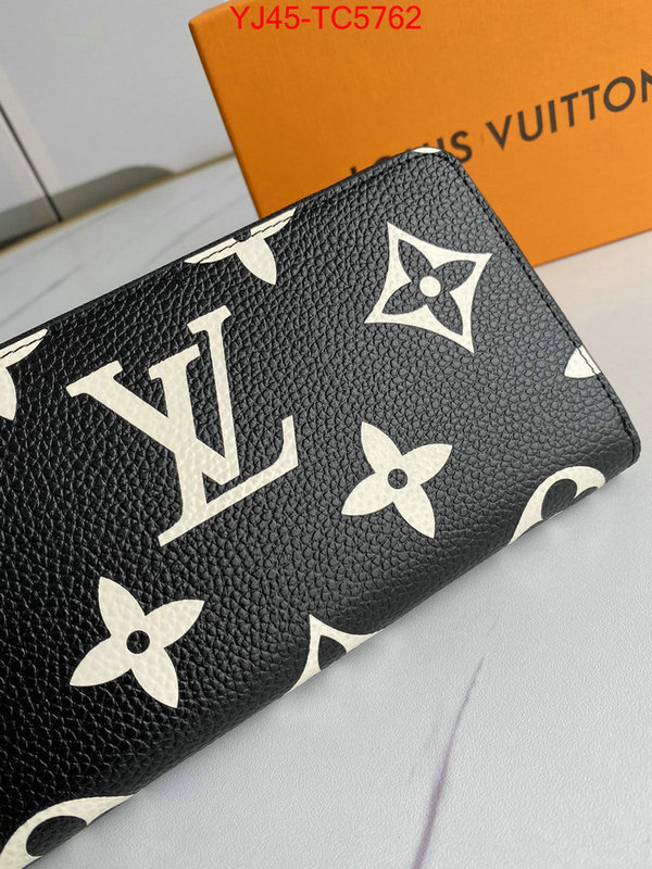 LV Bags(4A)-Wallet top quality designer replica ID: TC5762 $: 45USD,