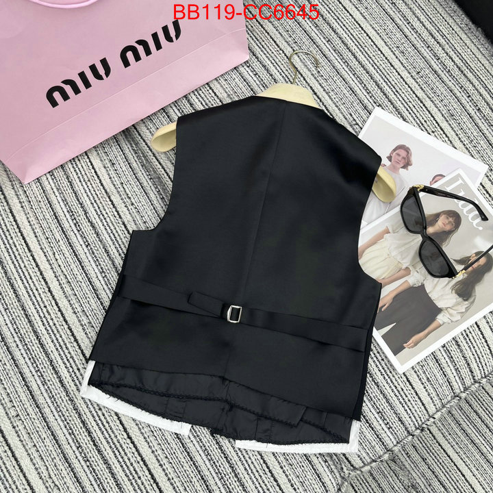 Clothing-MIU MIU the best affordable ID: CC6645 $: 119USD