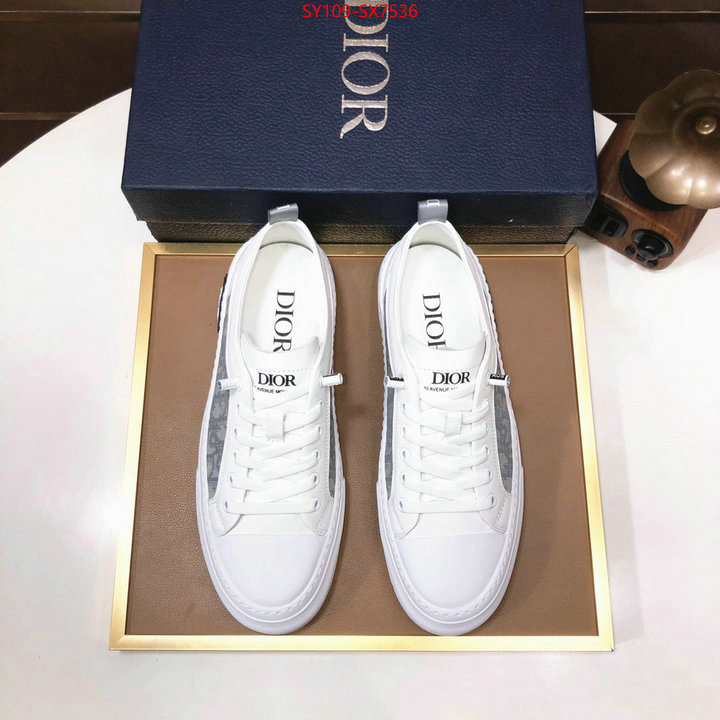 Men shoes-Dior how to find replica shop ID: SX7536 $: 109USD