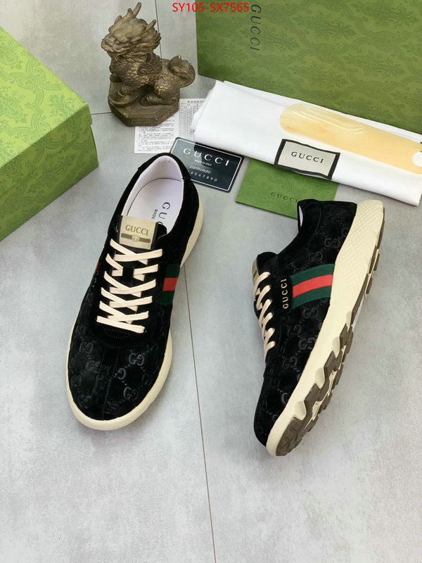 Men Shoes-Gucci 1:1 clone ID: SX7565 $: 105USD