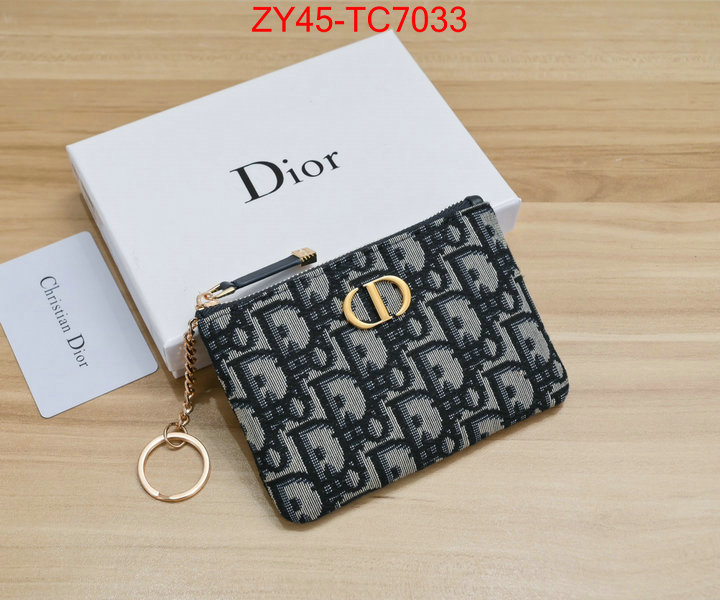 Dior Bags(4A)-Wallet- top quality ID: TC7033 $: 45USD,