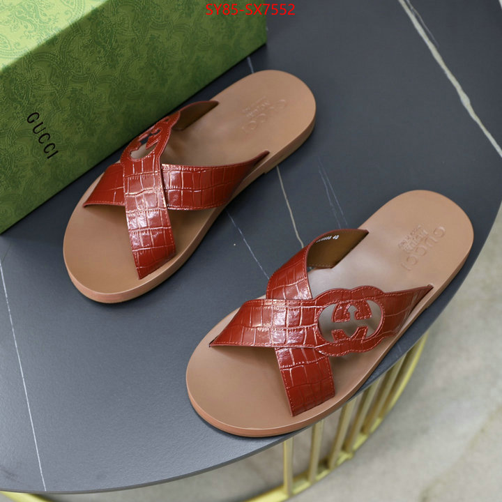 Men Shoes-Gucci aaaaa ID: SX7552 $: 85USD