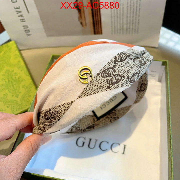 Hair band-Gucci luxury shop ID: AC5880 $: 29USD