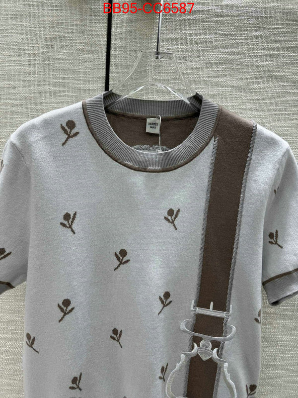 Clothing-Hermes top quality ID: CC6587 $: 95USD