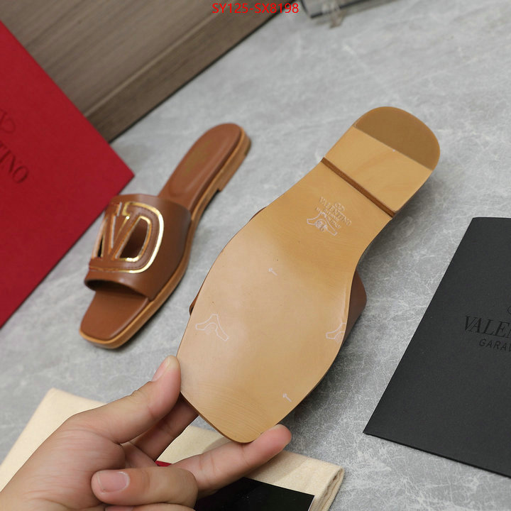 Women Shoes-Valentino designer 1:1 replica ID: SX8198 $: 125USD