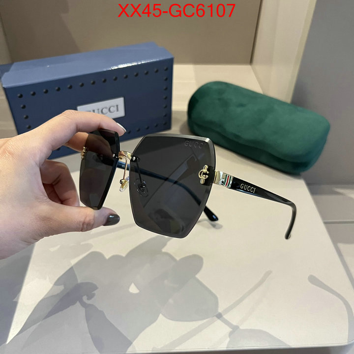 Glasses-Gucci 2024 perfect replica designer ID: GC6107 $: 45USD