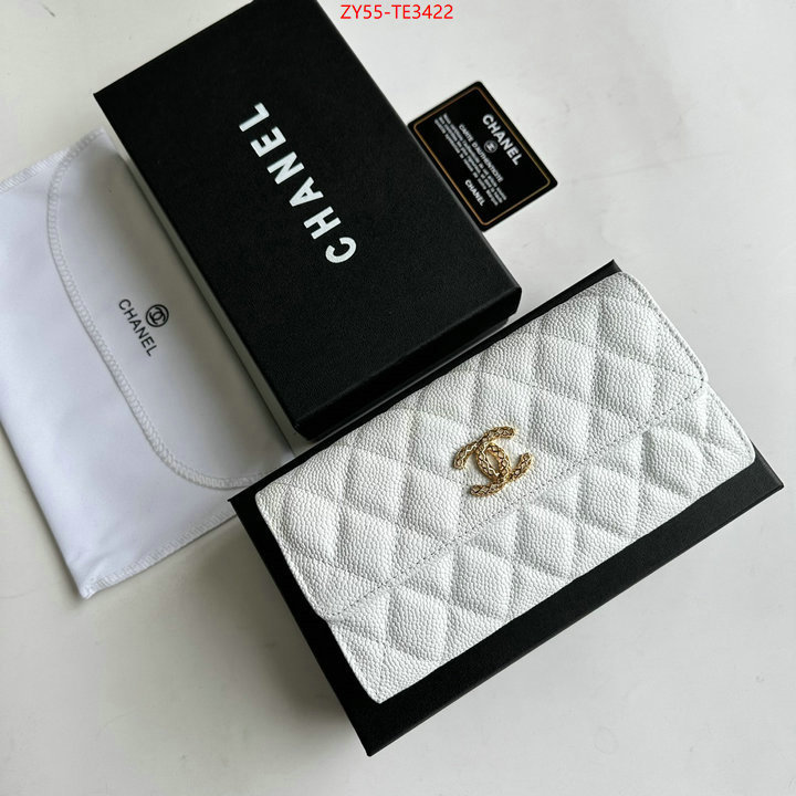 Chanel Bags(4A)-Wallet- mirror copy luxury ID: TE3422 $: 55USD,