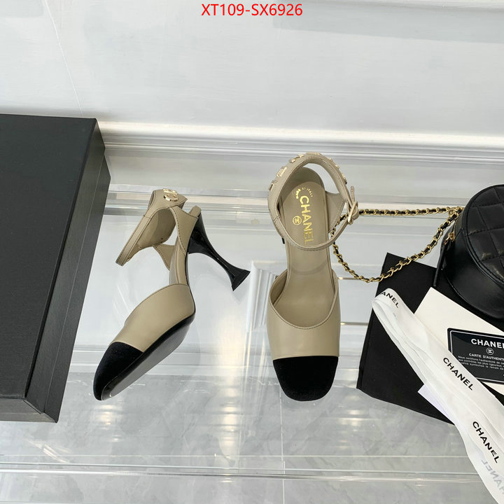 Women Shoes-Chanel top 1:1 replica ID: SX6926 $: 109USD