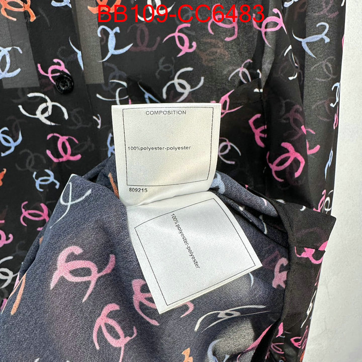Clothing-Chanel designer fake ID: CC6483 $: 109USD
