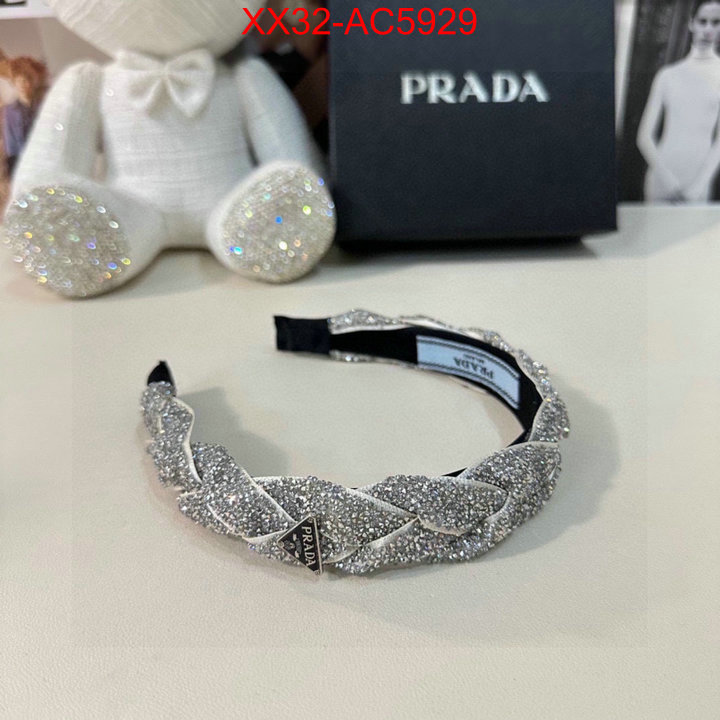 Hair band-Prada the top ultimate knockoff ID: AC5929 $: 32USD