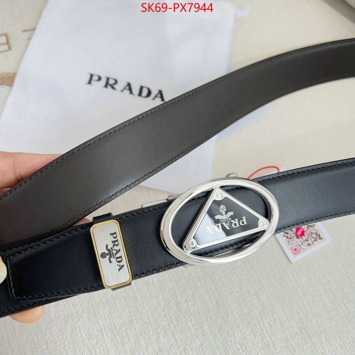 Belts-Prada best quality replica ID: PX7944 $: 69USD