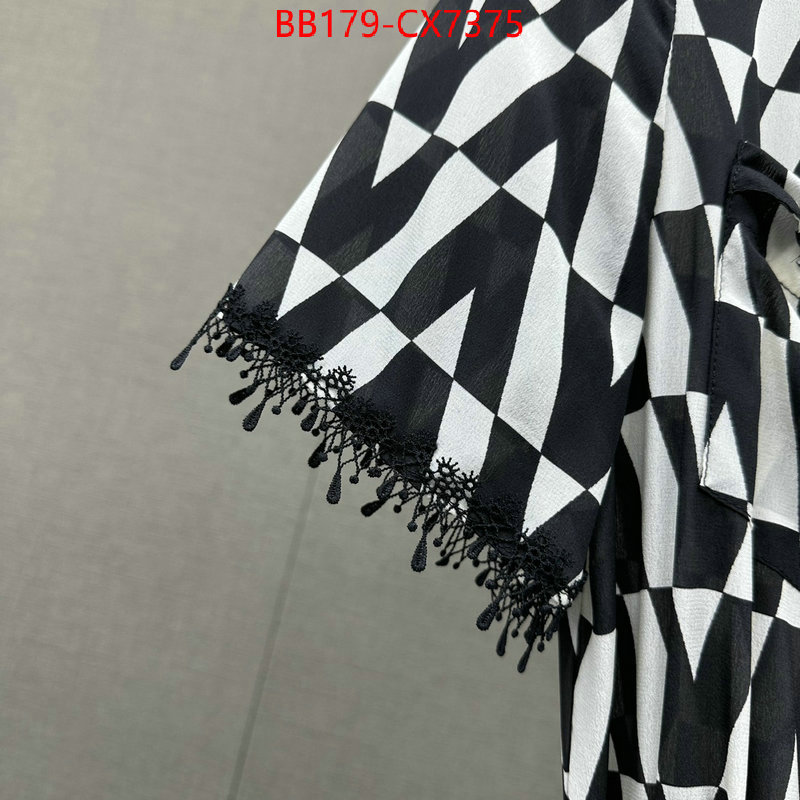 Clothing-Valentino shop designer replica ID: CX7375 $: 179USD