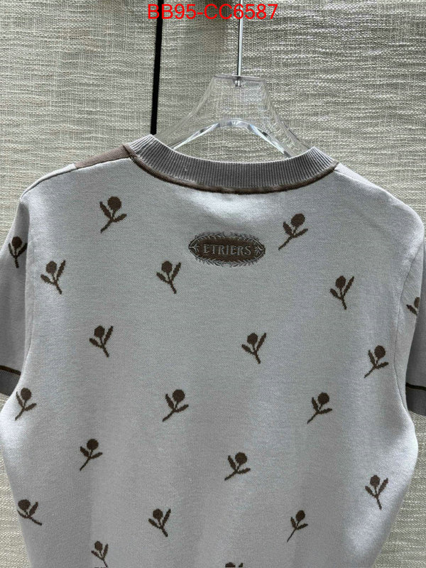 Clothing-Hermes top quality ID: CC6587 $: 95USD