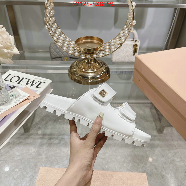 Women Shoes-Miu Miu found replica ID: SX8159 $: 125USD