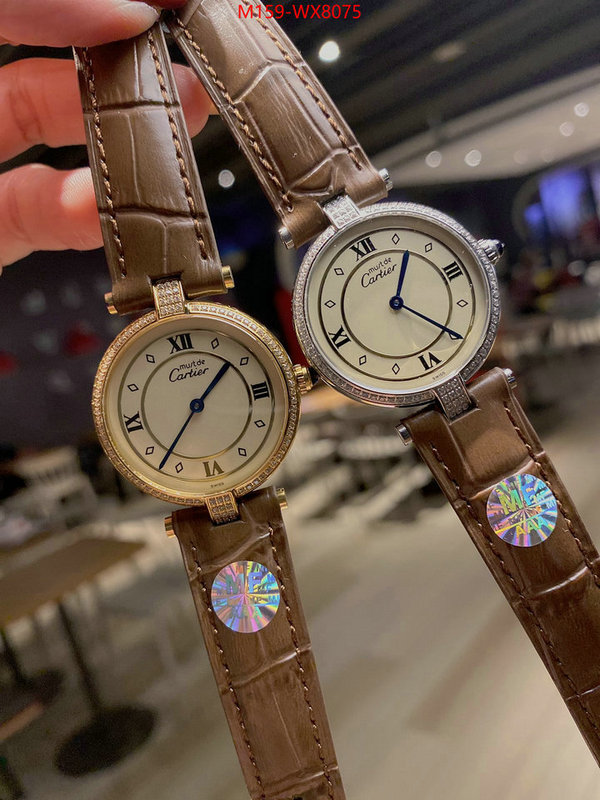 Watch(4A)-Cartier high-end designer ID: WX8075 $: 159USD