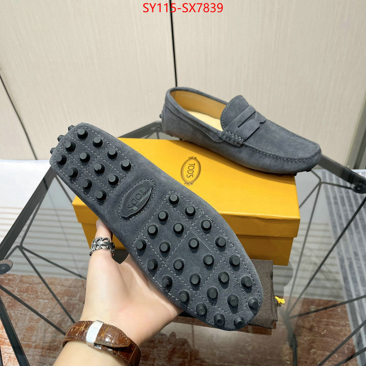 Men Shoes-Tods knockoff highest quality ID: SX7839 $: 115USD