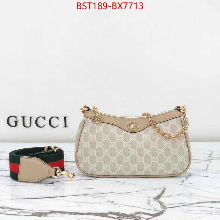 Gucci Bags(TOP)-Handbag- replica best ID: BX7713 $: 189USD,