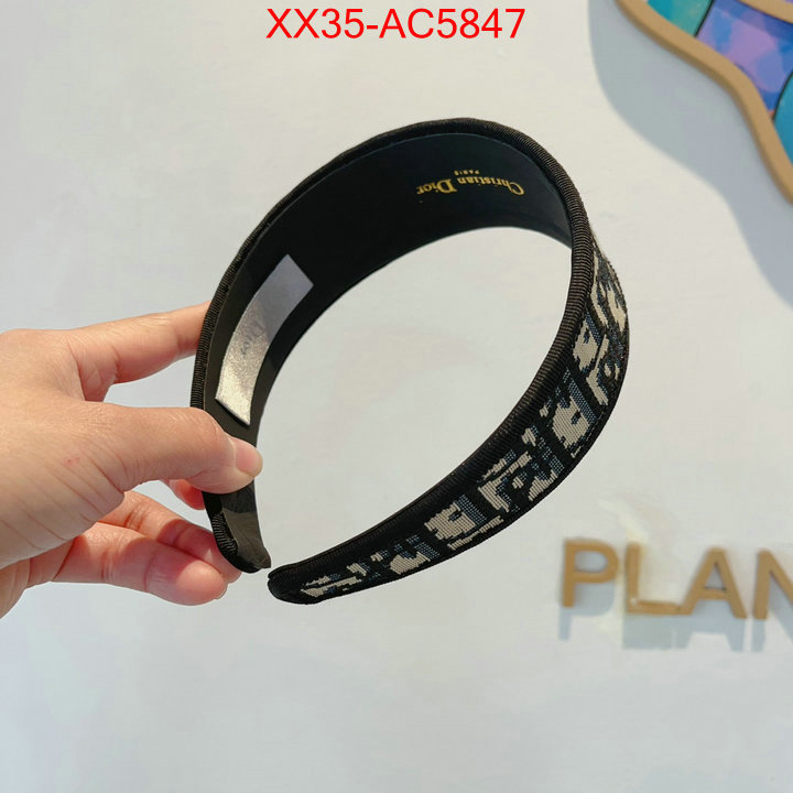 Hair band-Dior buy cheap replica ID: AC5847 $: 35USD