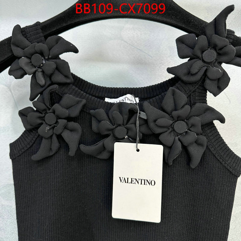 Clothing-Valentino replica 1:1 high quality ID: CX7099 $: 109USD