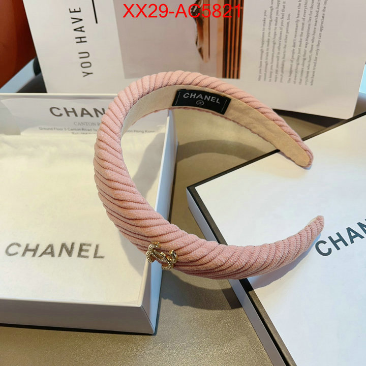 Hair band-Chanel perfect quality designer replica ID: AC5821 $: 29USD