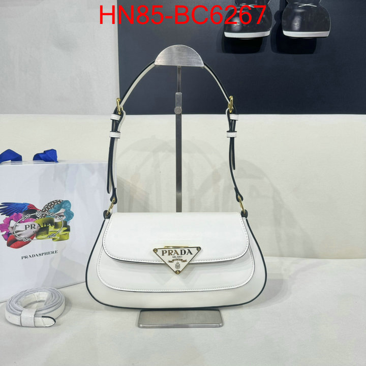 Prada Bags (4A)-Handbag- perfect quality designer replica ID: BC6267 $: 85USD,