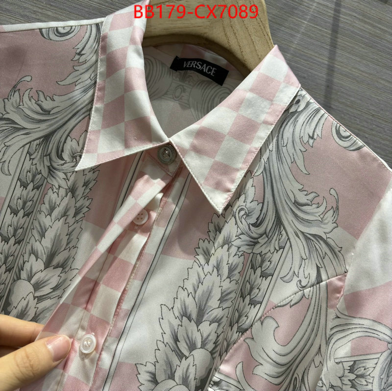 Clothing-Versace where can i buy the best 1:1 original ID: CX7089 $: 179USD